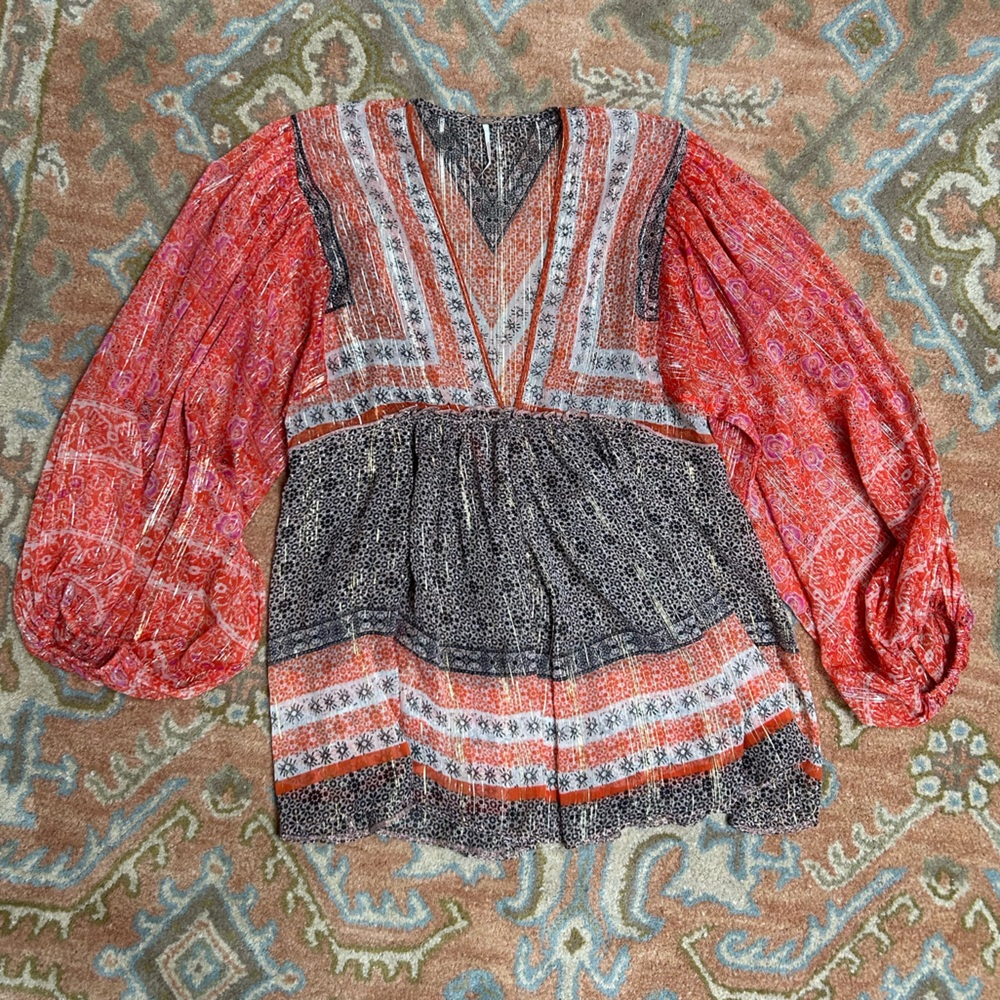 Long Sleeve Free People Blouse